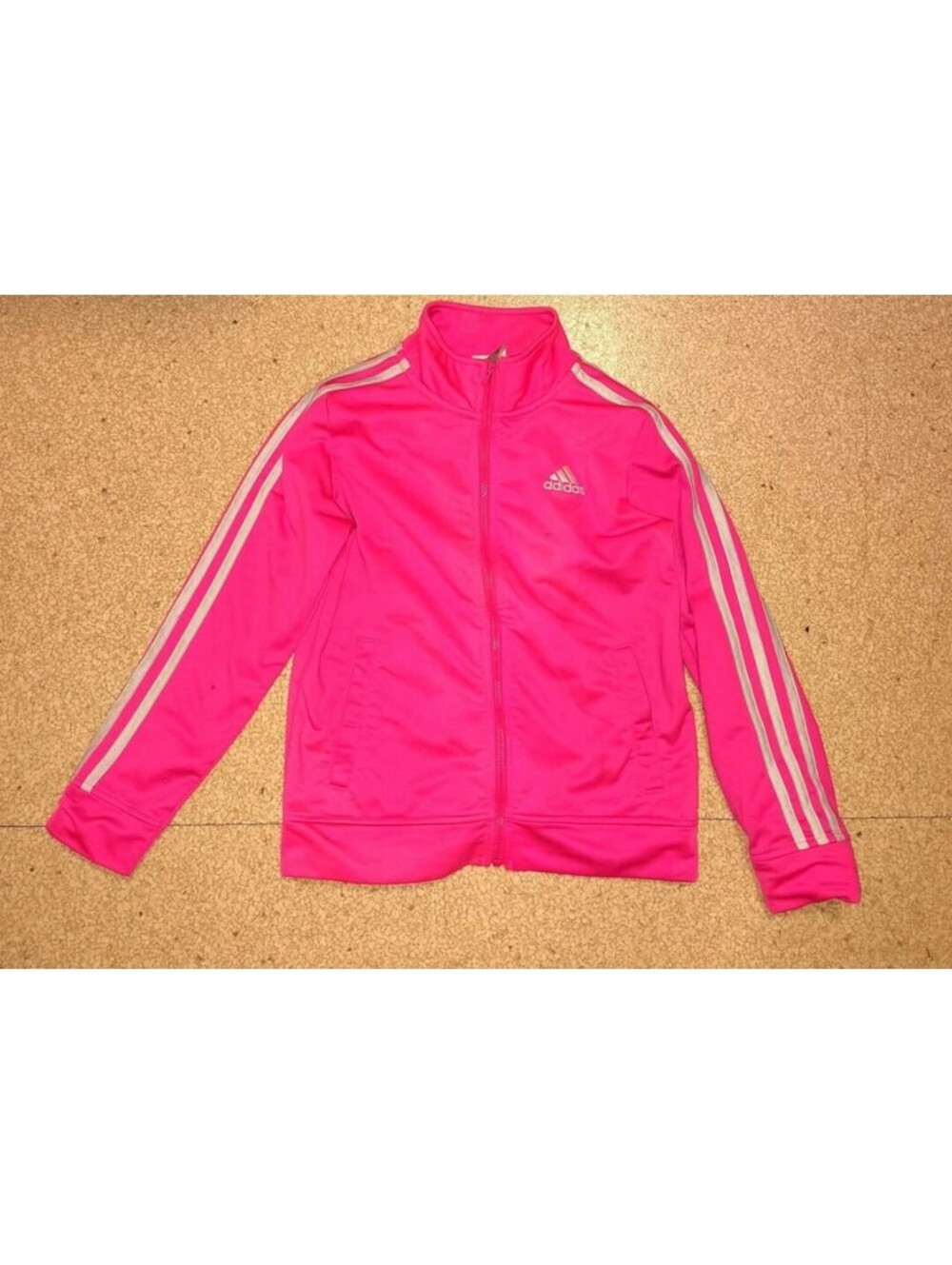 Adidas Girl's Pink Jacket